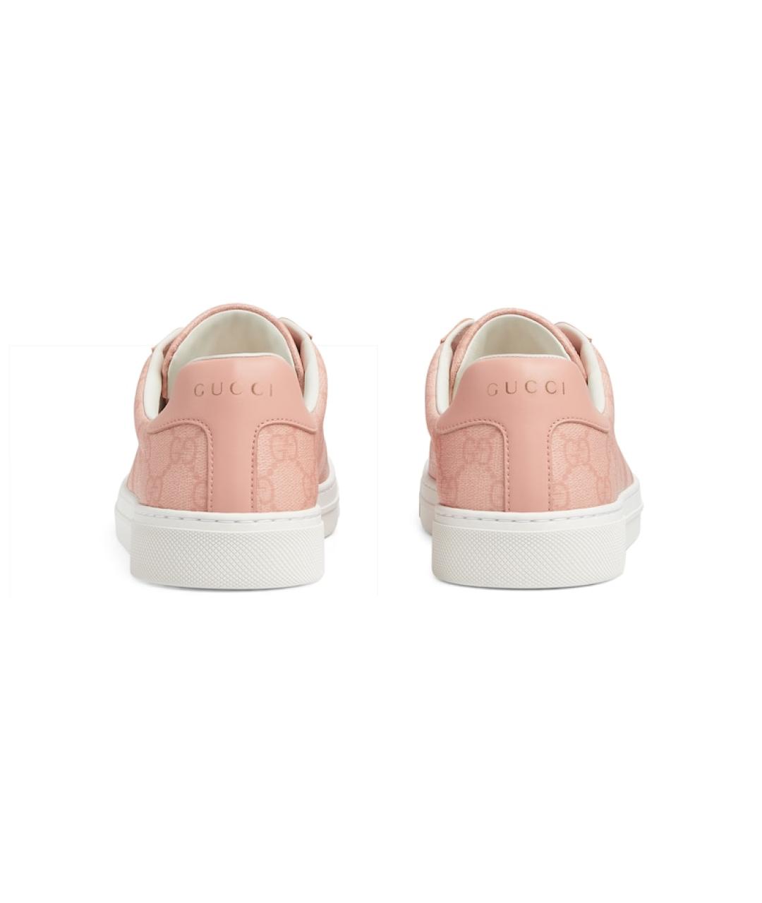 GUCCI Розовые кроссовки, фото 5