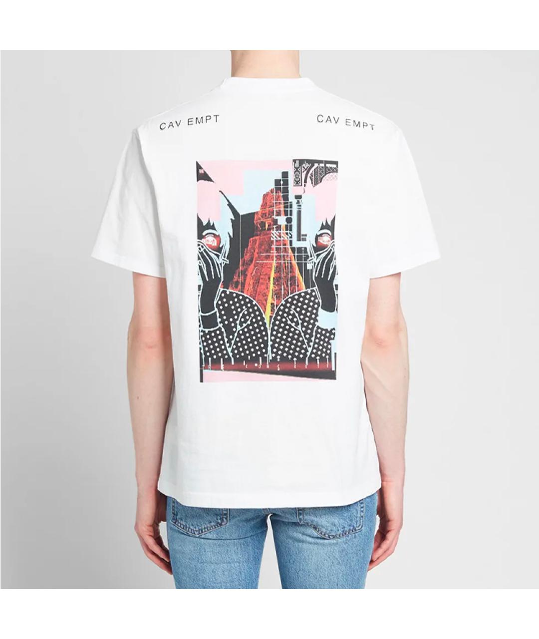 CAV EMPT Белая хлопковая футболка, фото 4