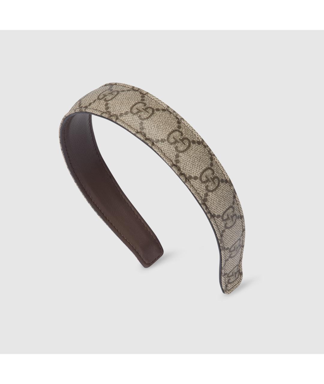 GUCCI Бежевый ободок, фото 2