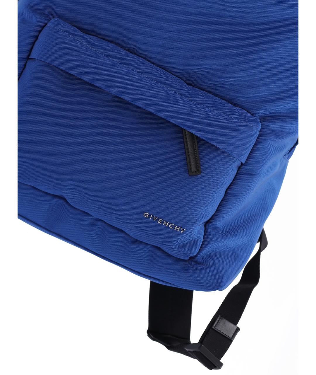 GIVENCHY Синий синтетический рюкзак, фото 4