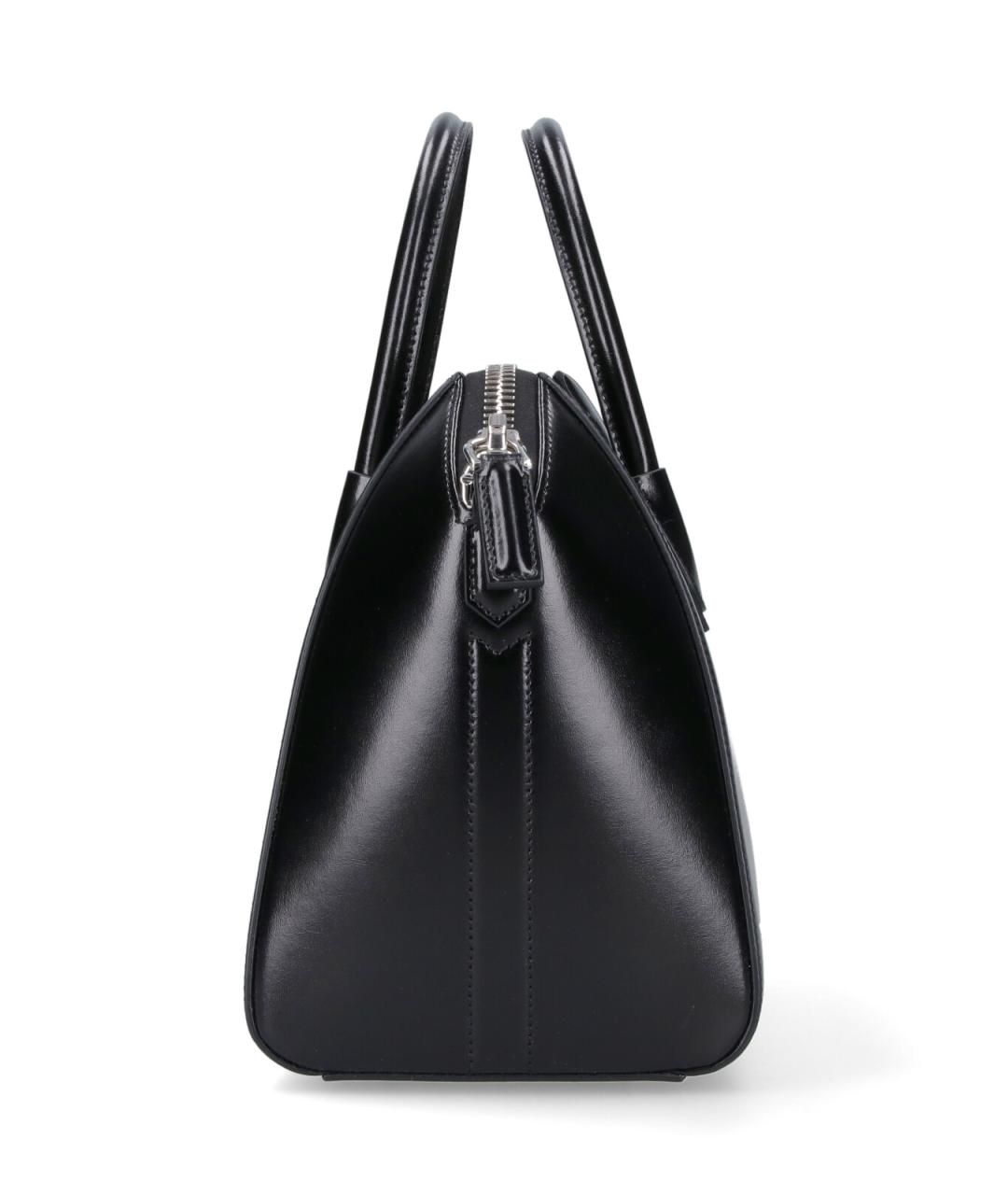 GIVENCHY Черная кожаная сумка тоут, фото 5