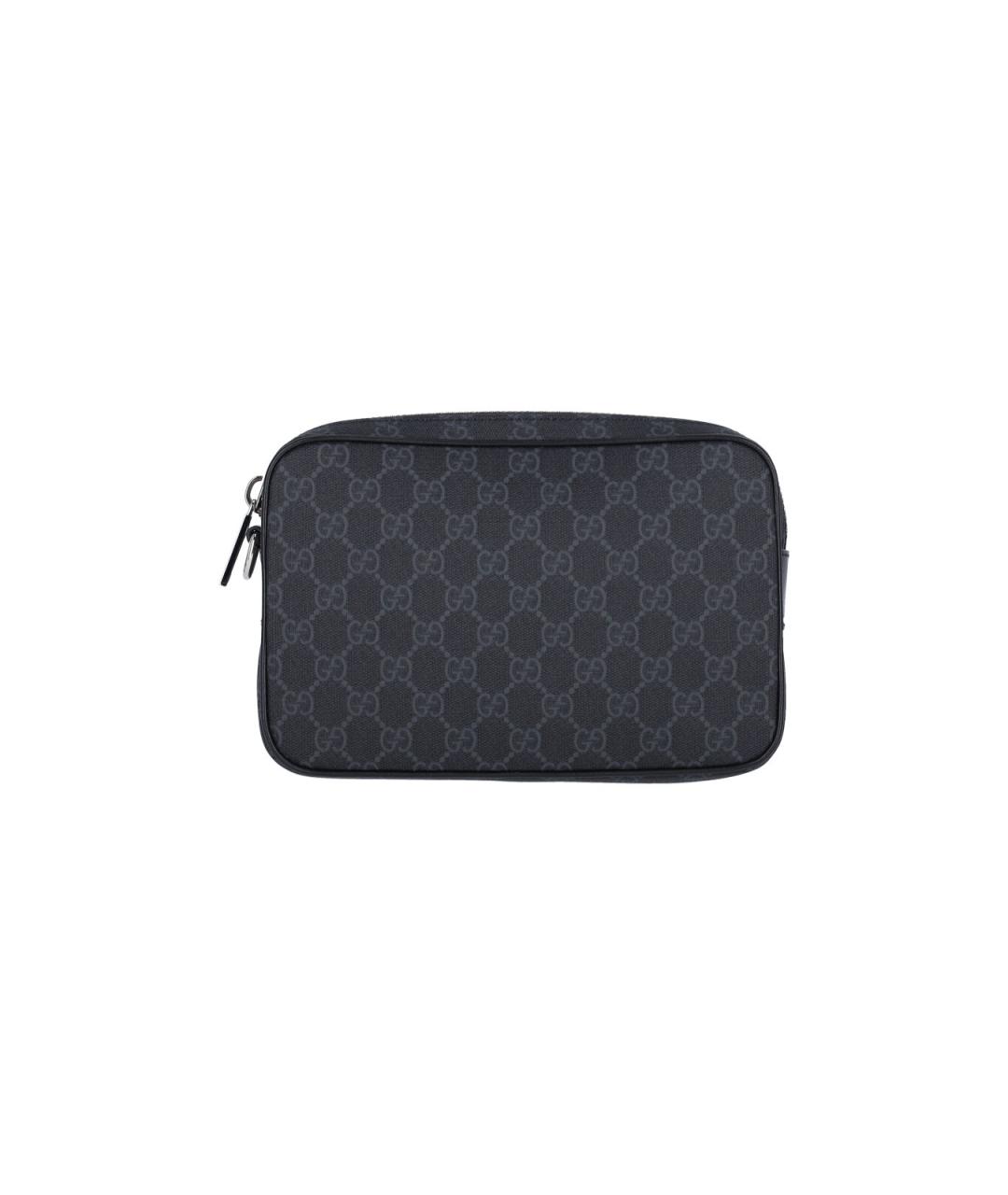 GUCCI Черная барсетка, фото 1