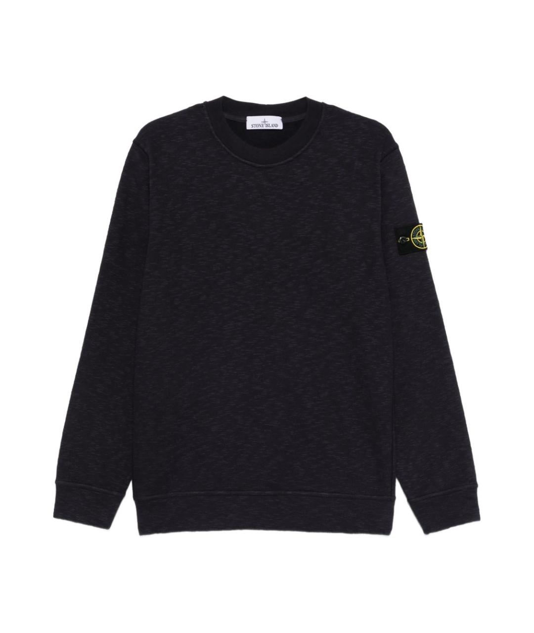 STONE ISLAND Черный джемпер / свитер, фото 1