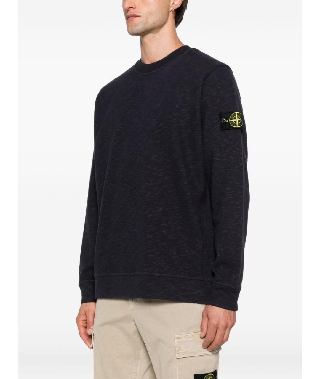 STONE ISLAND Черный джемпер / свитер, фото 3