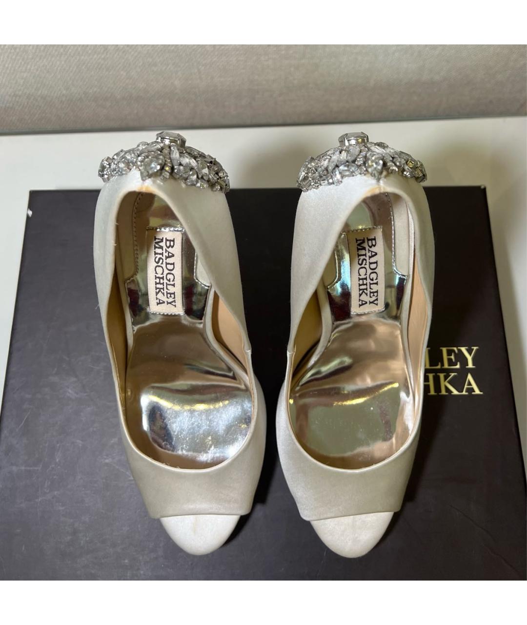 BADGLEY MISCHKA Белые туфли, фото 3