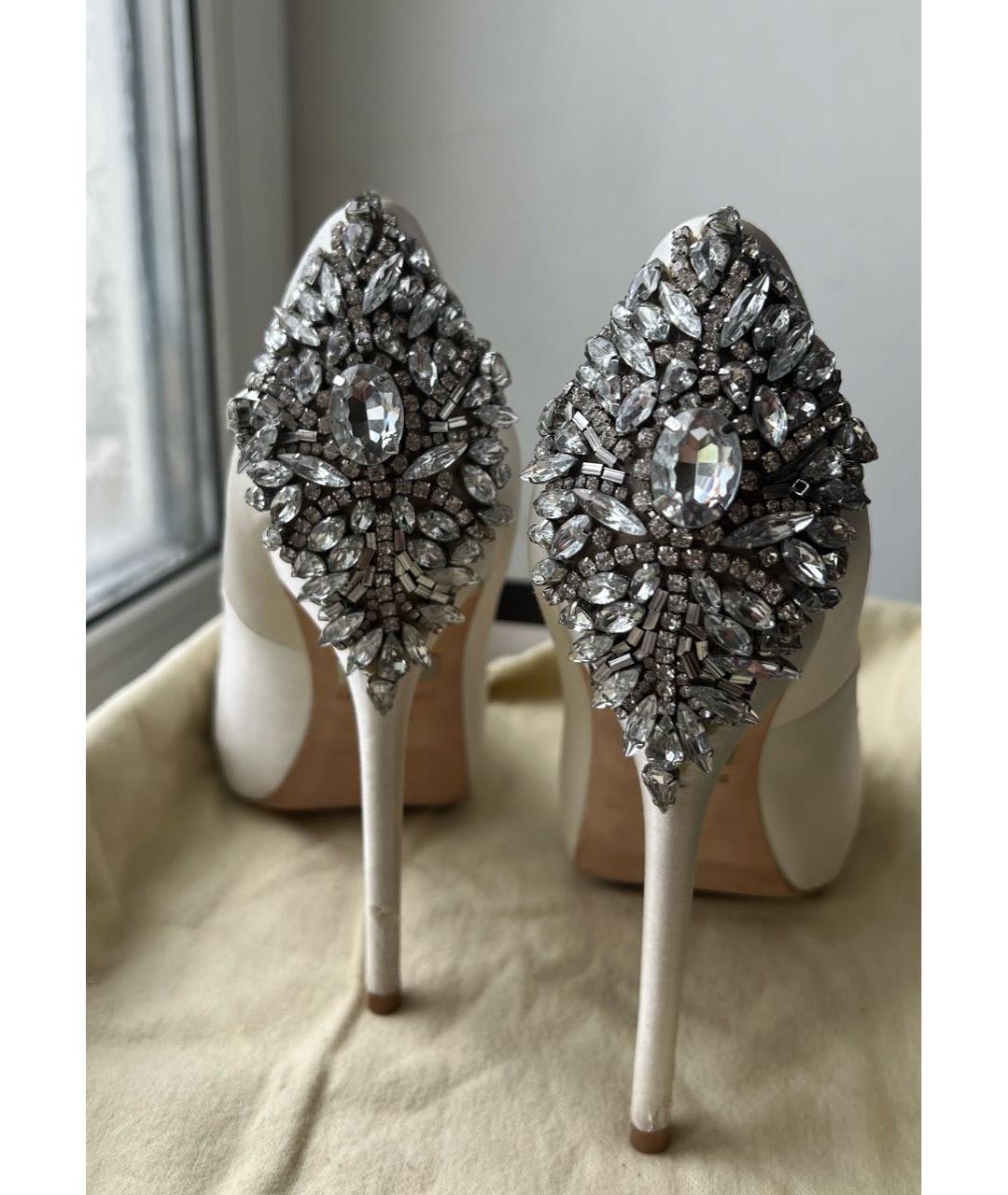 BADGLEY MISCHKA Белые туфли, фото 6