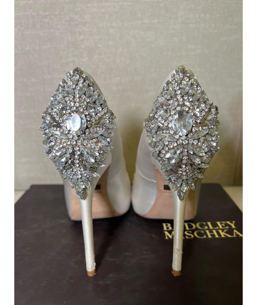 BADGLEY MISCHKA Белые туфли, фото 4