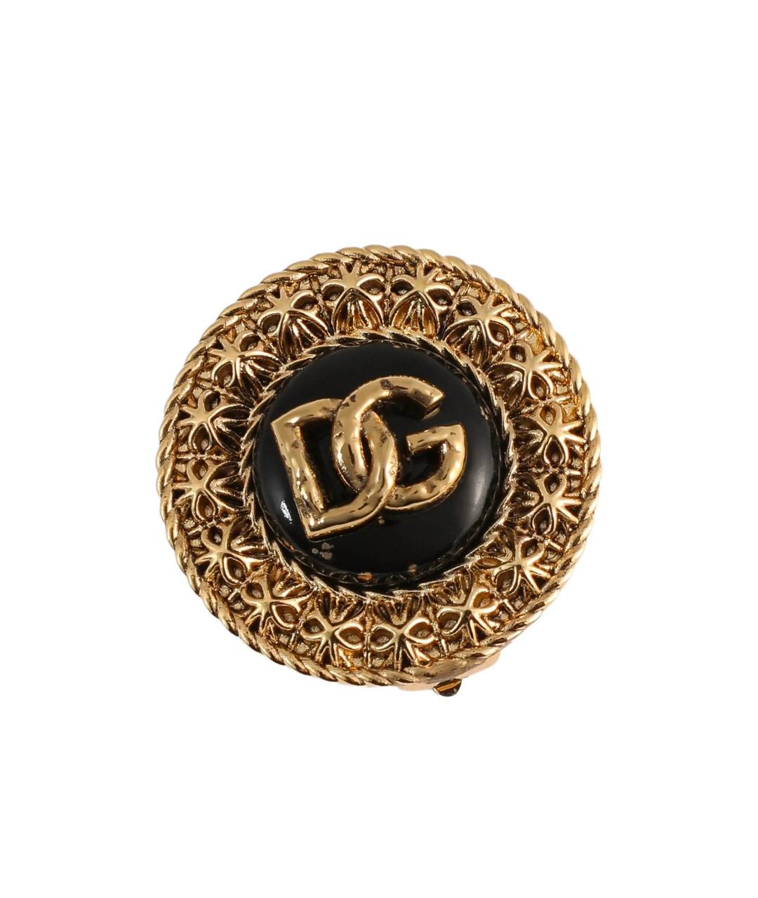 DOLCE&GABBANA Золотые серьги, фото 3