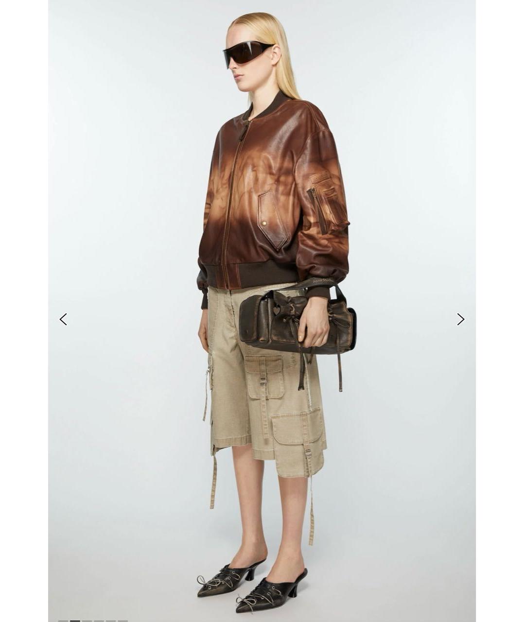 ACNE STUDIOS Черные кожаные мюли, фото 5