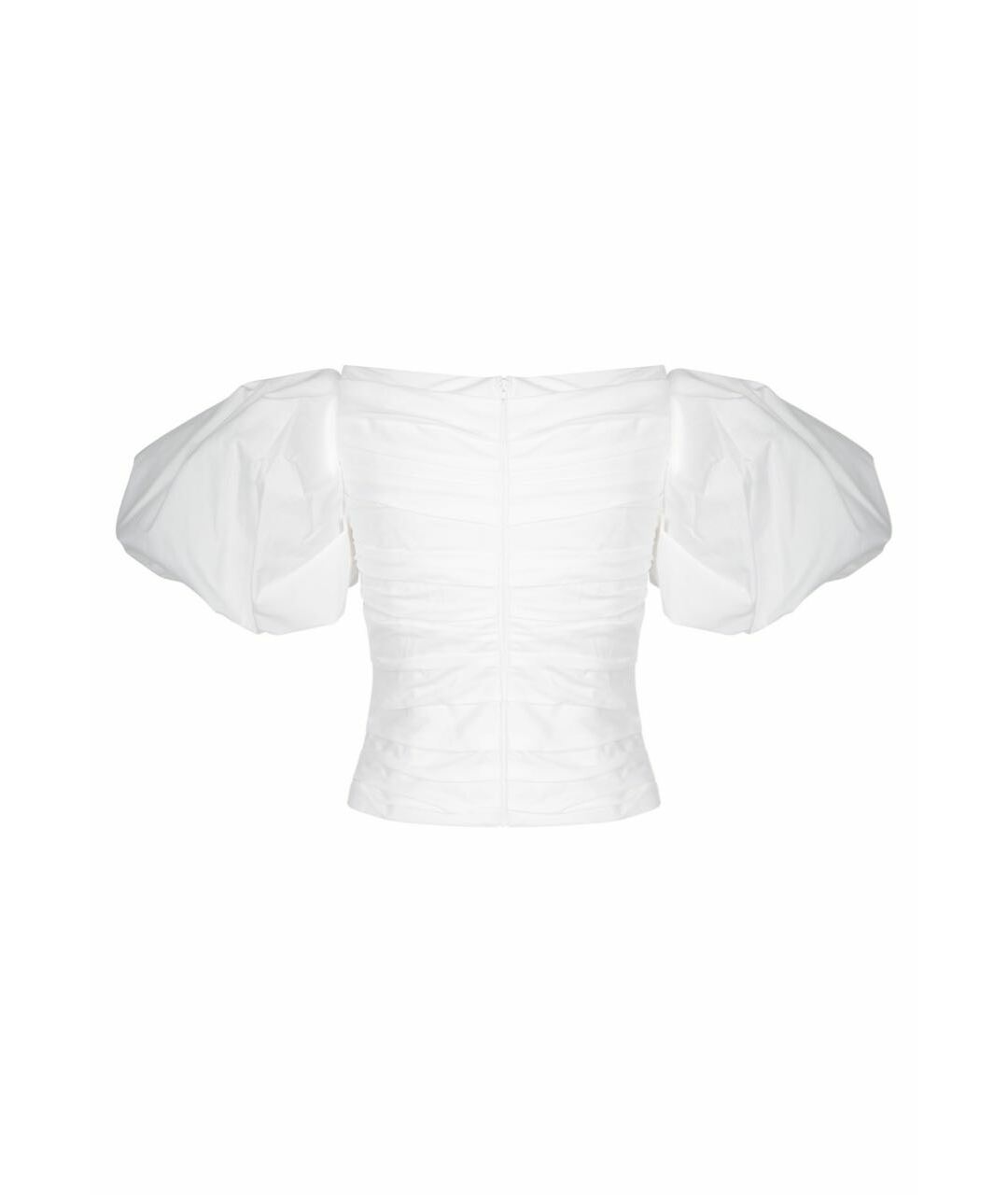 KHAITE Белая хлопковая блузы, фото 2