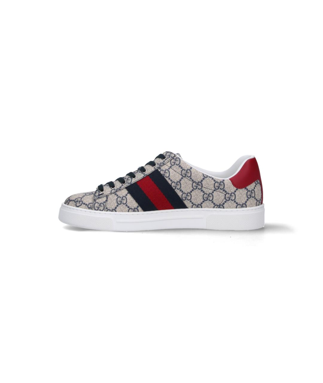 GUCCI Мульти синтетические низкие кроссовки / кеды, фото 3