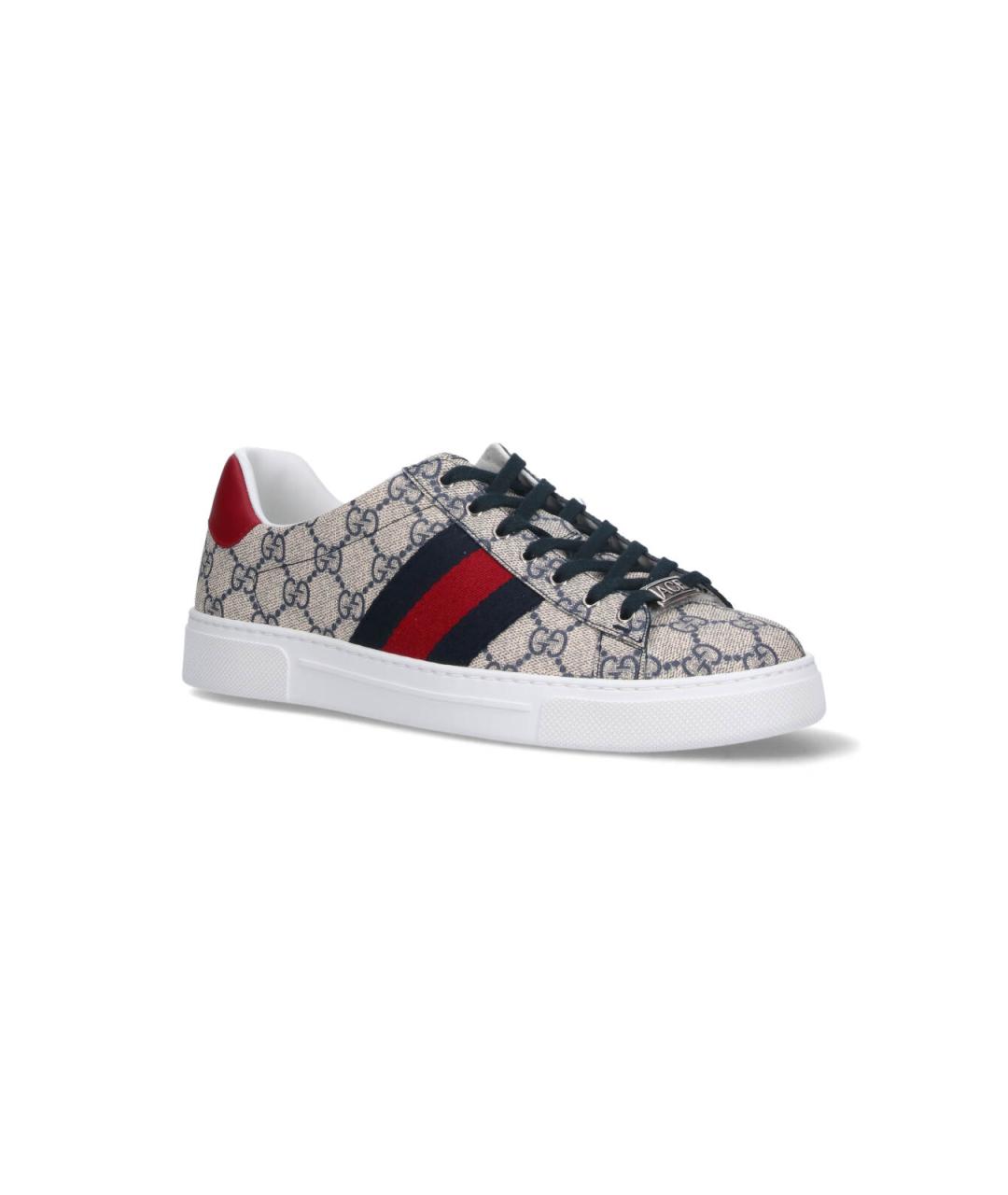 GUCCI Мульти синтетические низкие кроссовки / кеды, фото 2