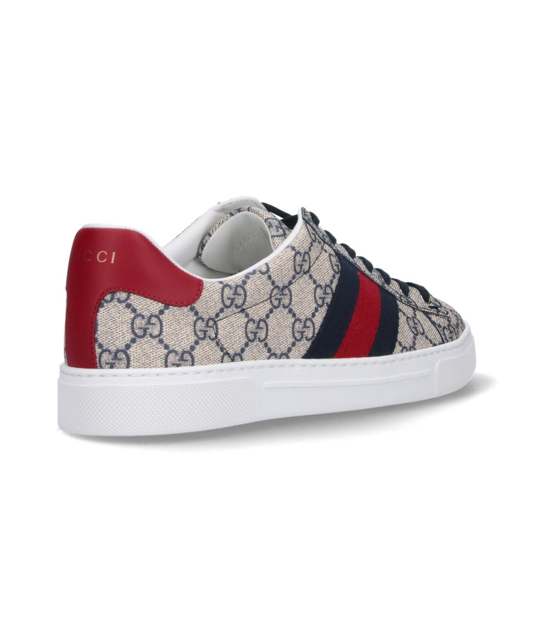 GUCCI Мульти синтетические низкие кроссовки / кеды, фото 4