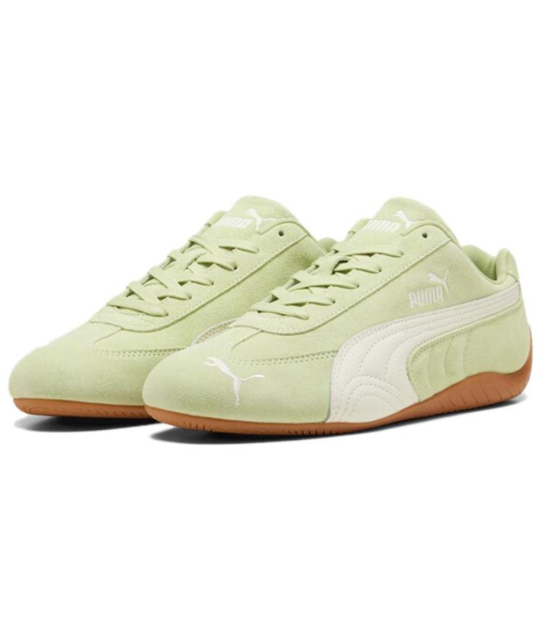 PUMA Салатовые кеды, фото 3