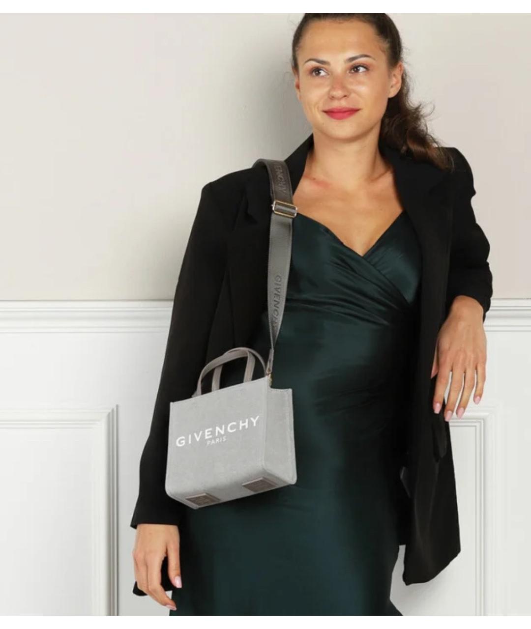 GIVENCHY Серая сумка тоут, фото 8