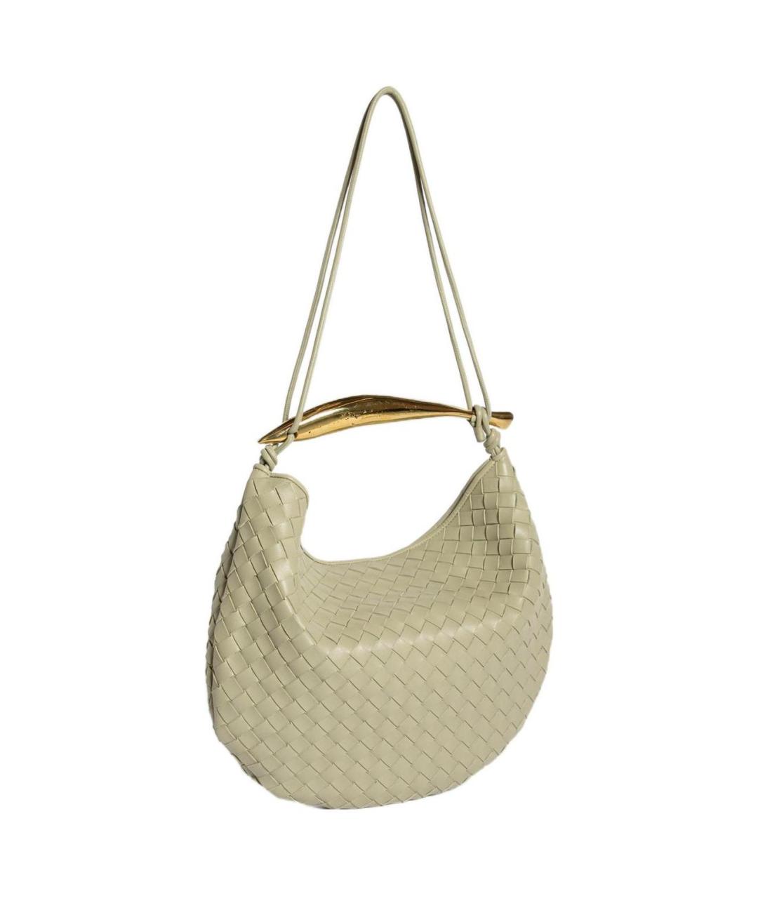 BOTTEGA VENETA Бежевая сумка через плечо, фото 3