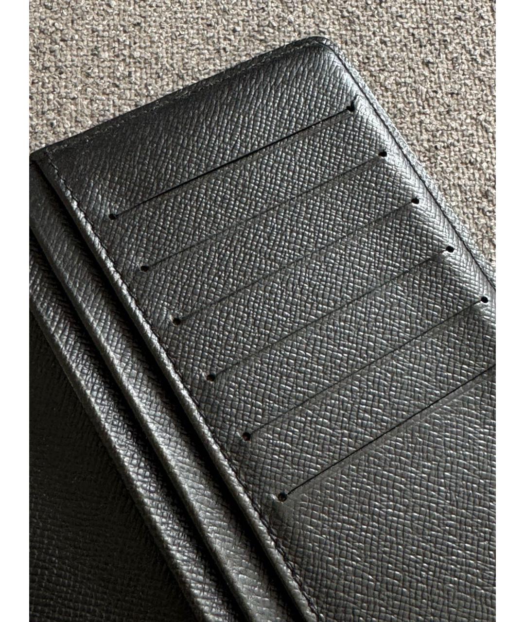 LOUIS VUITTON Черный кошелек, фото 4