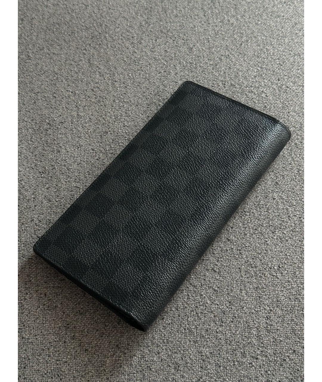 LOUIS VUITTON Черный кошелек, фото 8