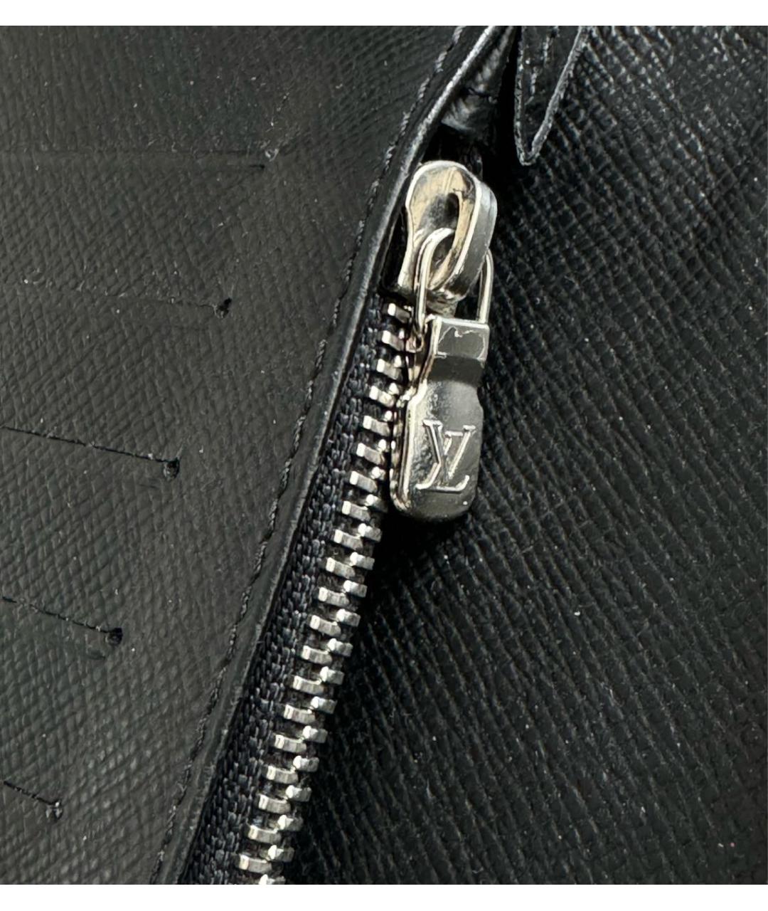 LOUIS VUITTON Черный кошелек, фото 5