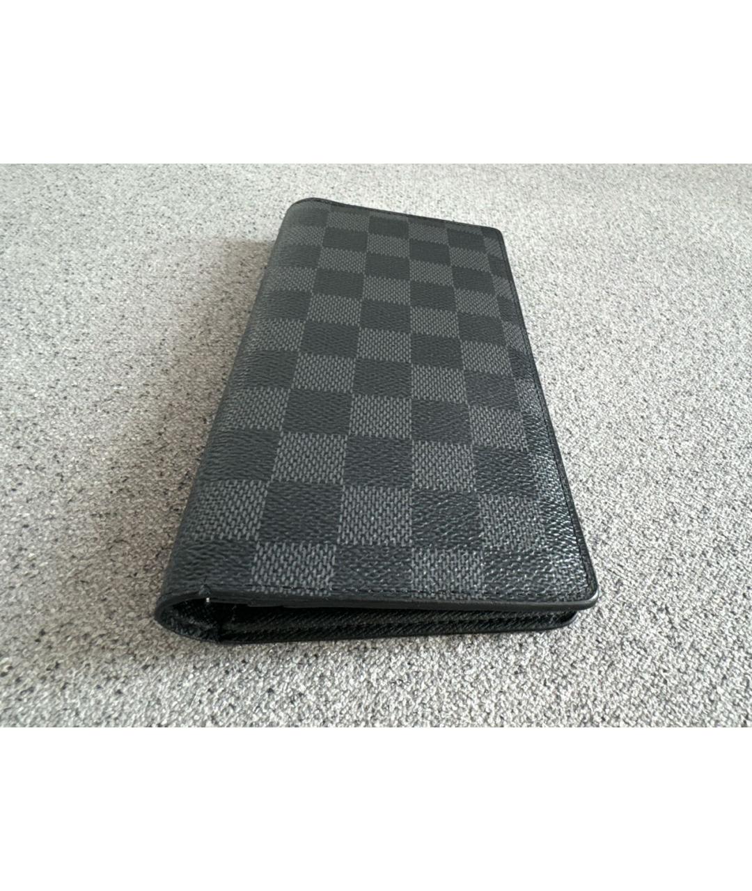 LOUIS VUITTON Черный кошелек, фото 3