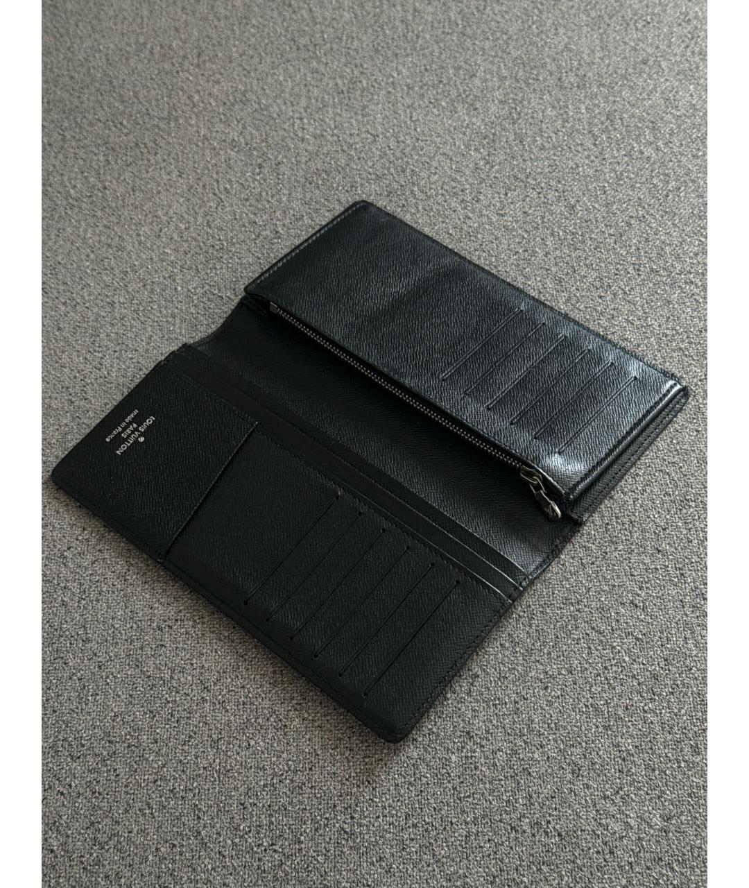 LOUIS VUITTON Черный кошелек, фото 7