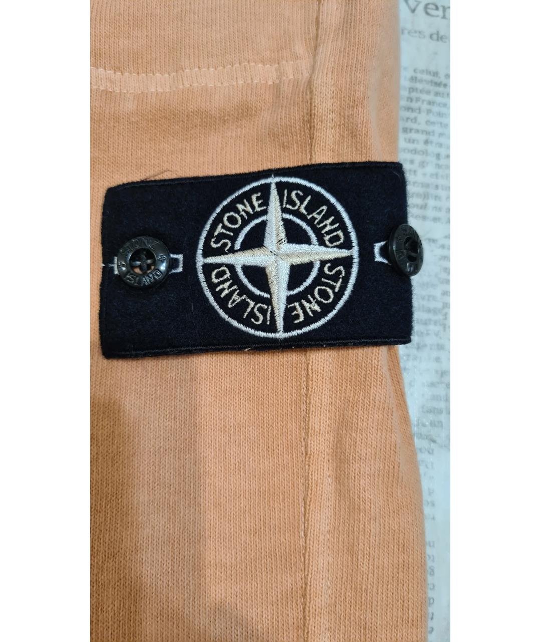 STONE ISLAND Хлопковые повседневные брюки, фото 5