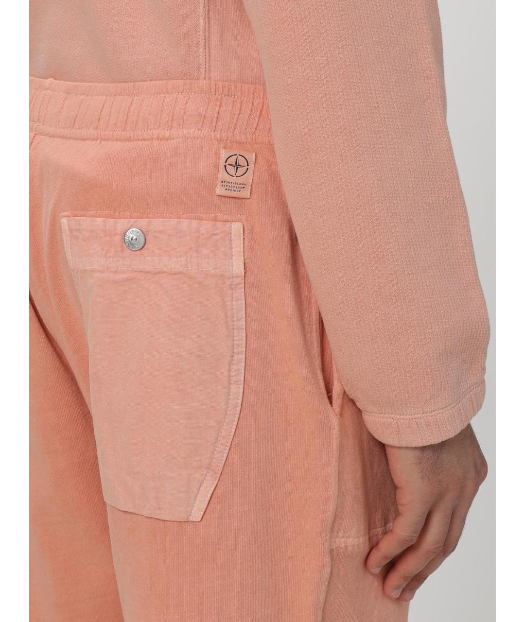 STONE ISLAND Хлопковые повседневные брюки, фото 4