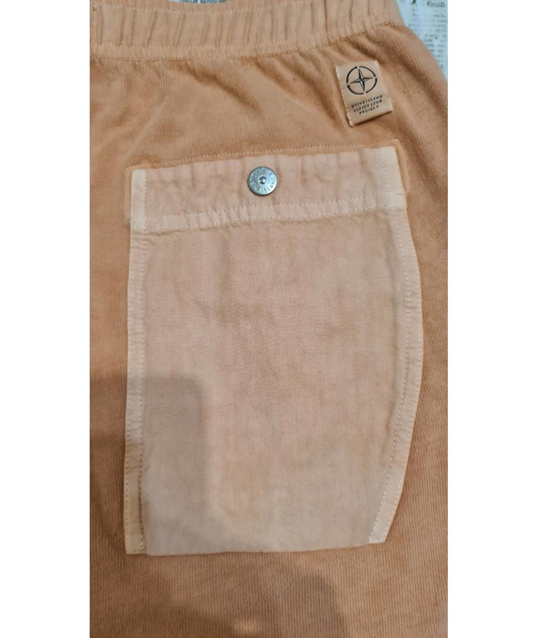 STONE ISLAND Хлопковые повседневные брюки, фото 7