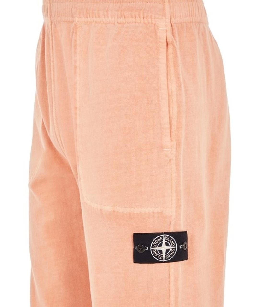 STONE ISLAND Хлопковые повседневные брюки, фото 3
