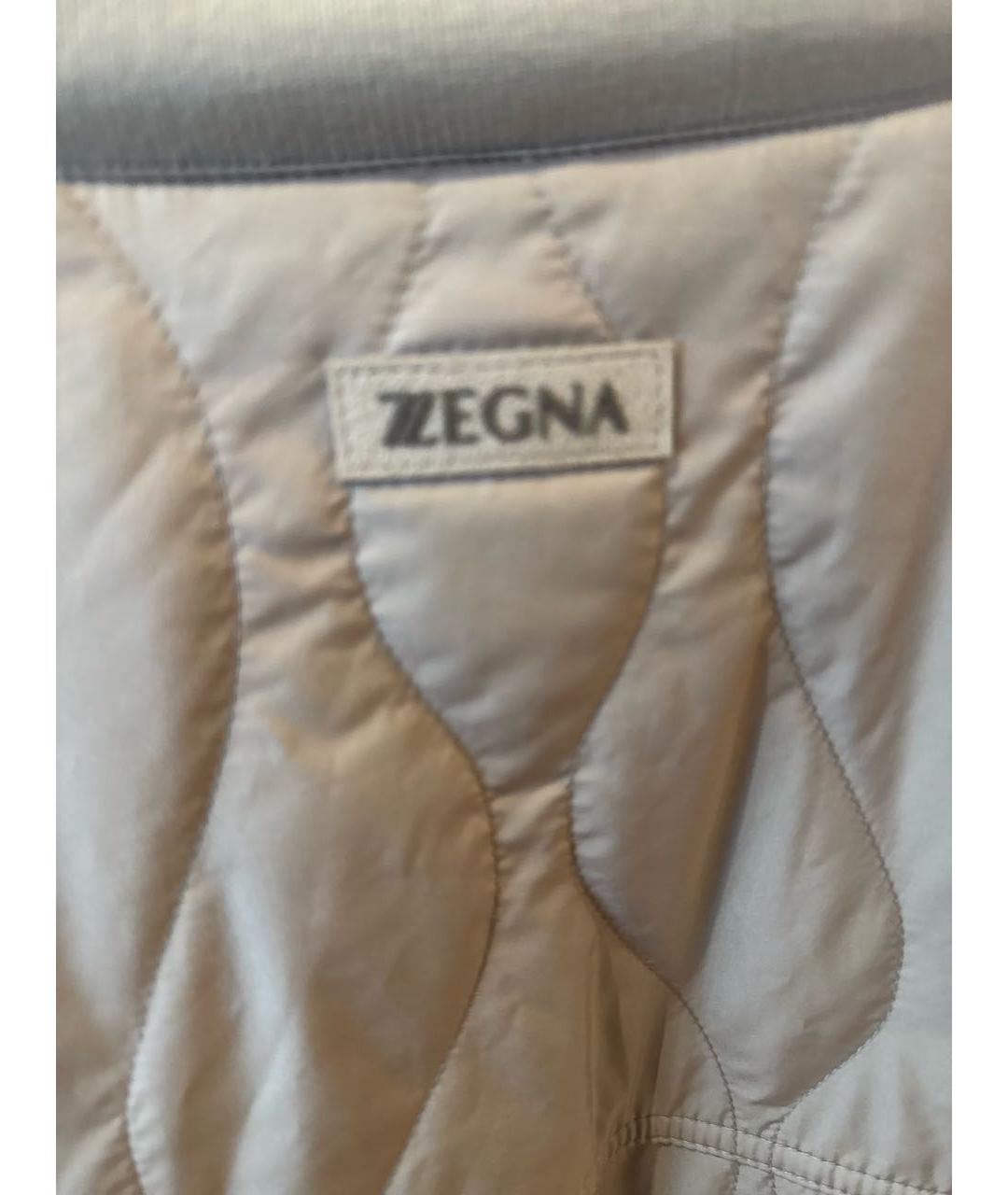 ZEGNA Бежевая полиамидовая куртка, фото 7