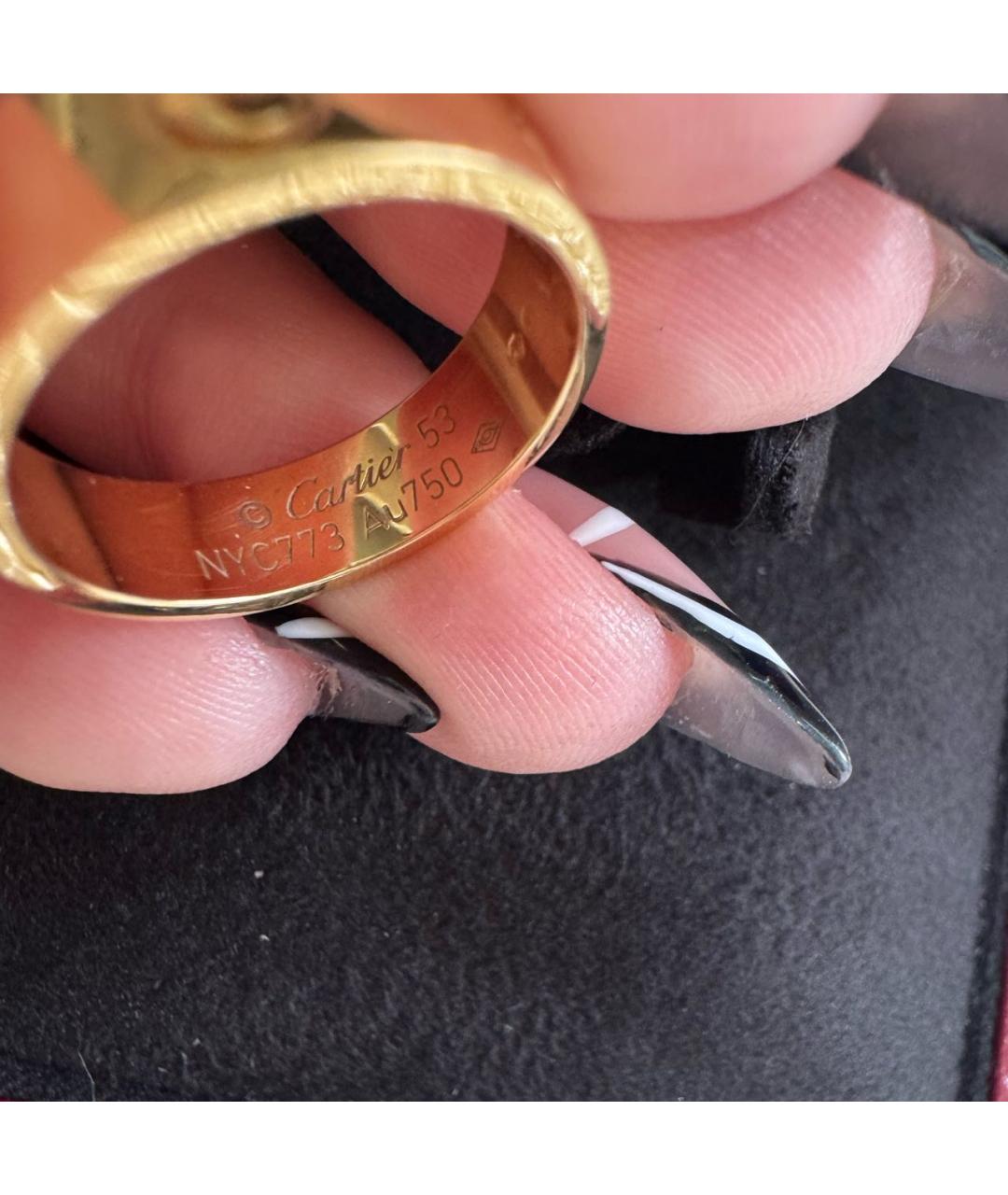 CARTIER Золотое кольцо из желтого золота, фото 4