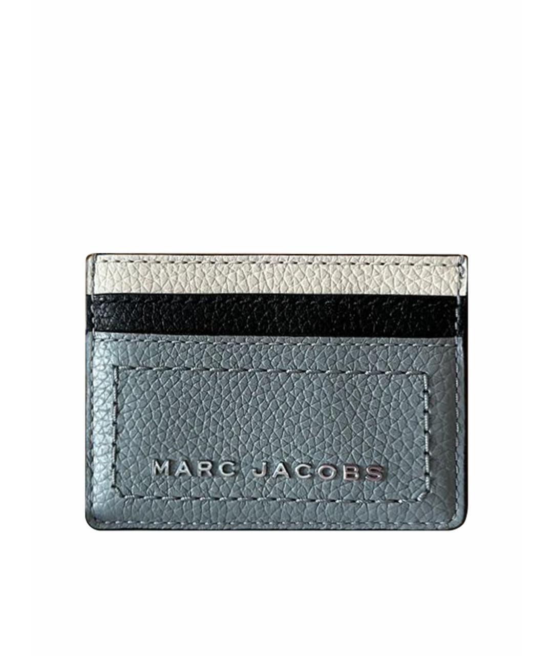 MARC JACOBS Серый кожаный кардхолдер, фото 1