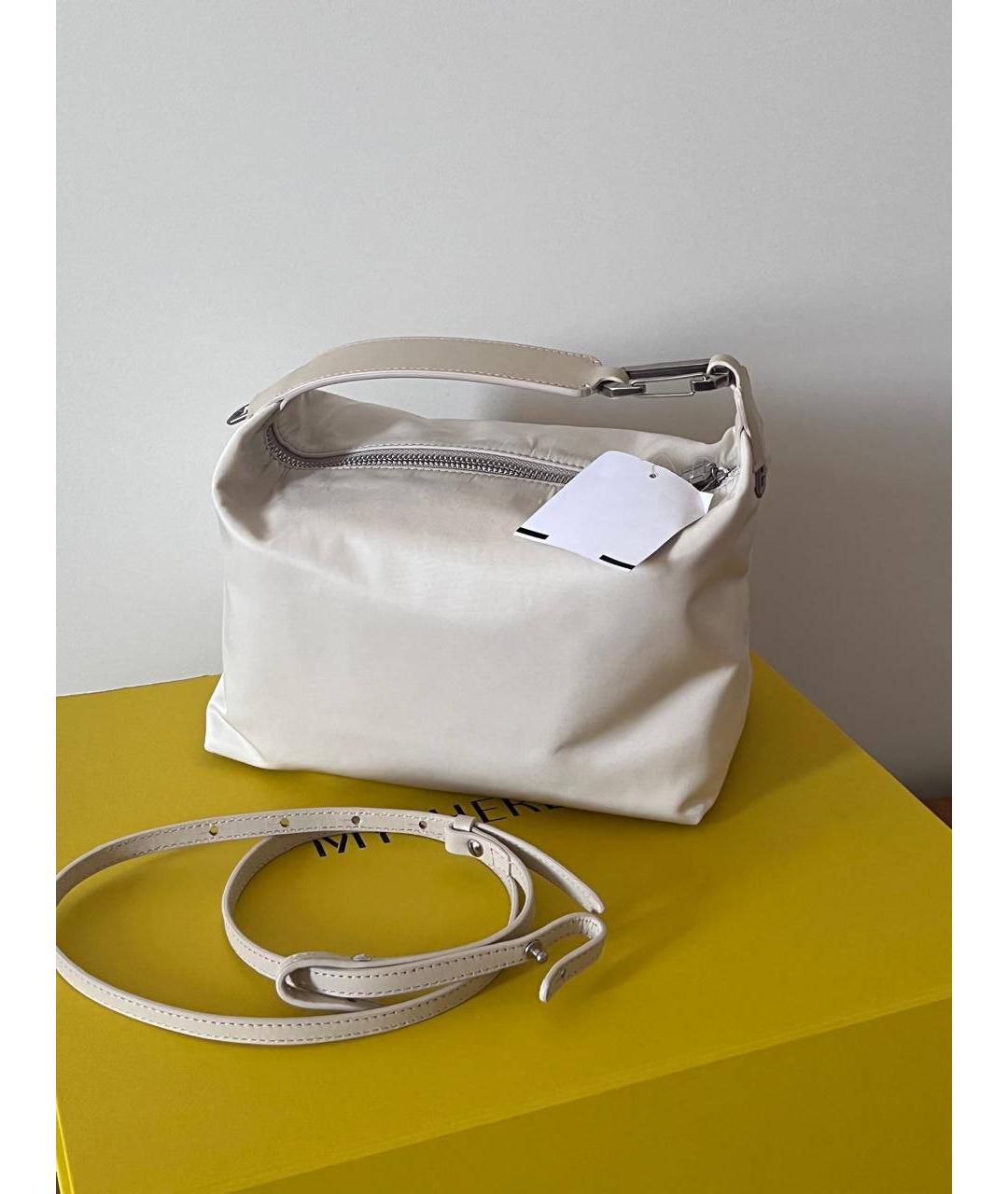 EERA Бежевая сумка с короткими ручками, фото 4