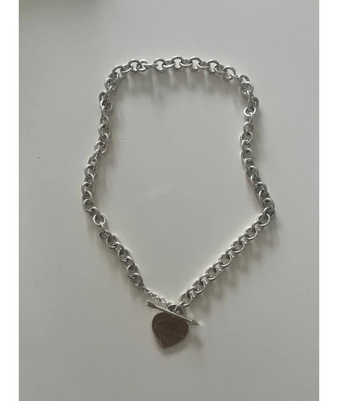 TIFFANY&CO Серебряная серебряная подвеска, фото 4