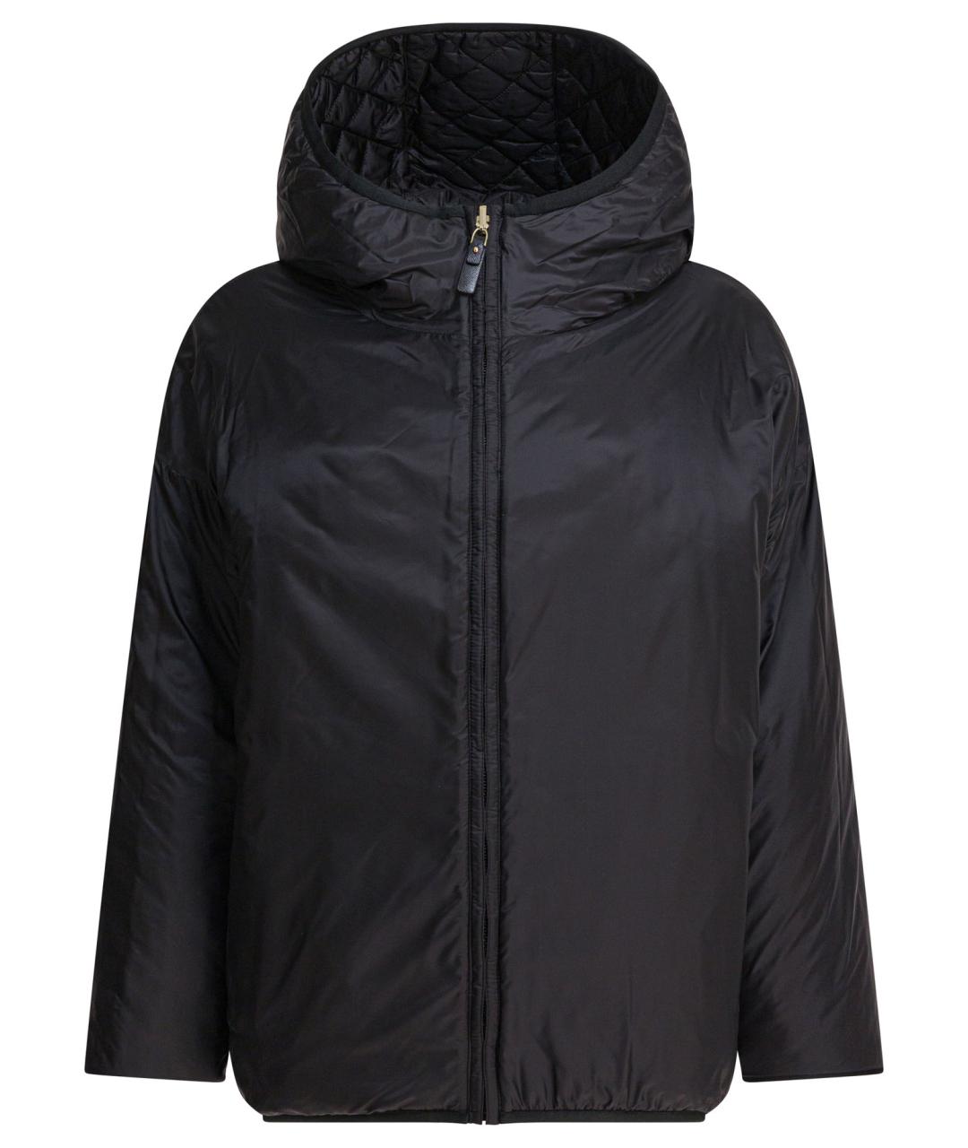 MAX MARA Черная полиэстеровая куртка, фото 2