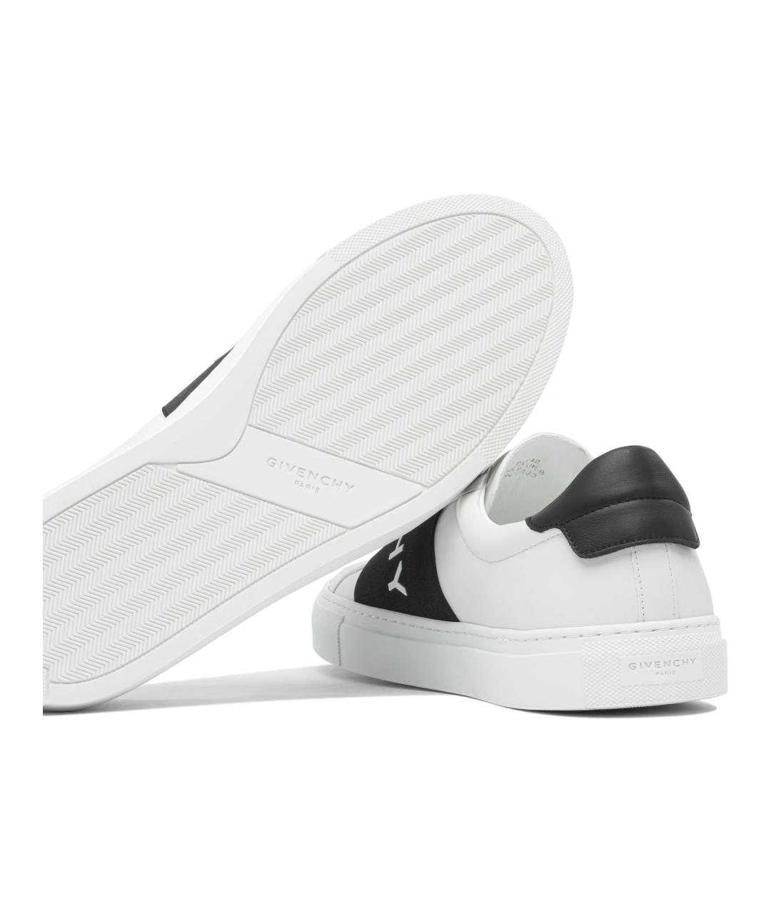 GIVENCHY Белые кожаные слипоны, фото 5