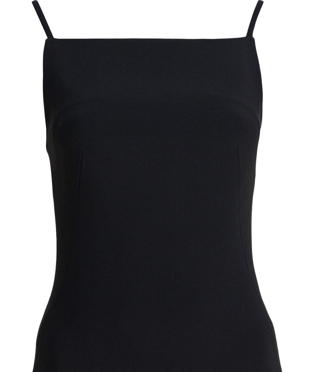 GIVENCHY Черное вискозное повседневное платье, фото 3
