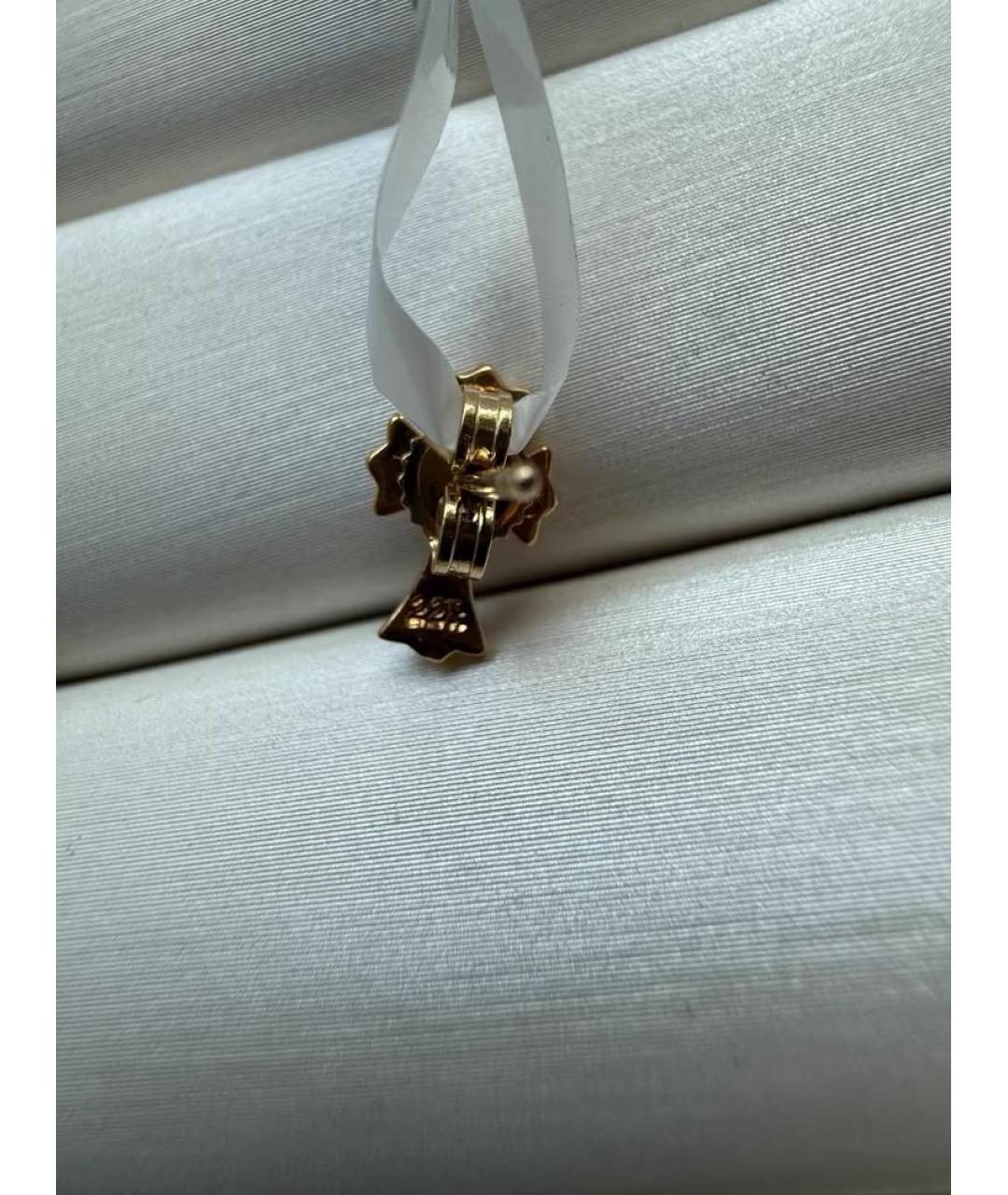 CHROME HEARTS Серьги из желтого золота, фото 4