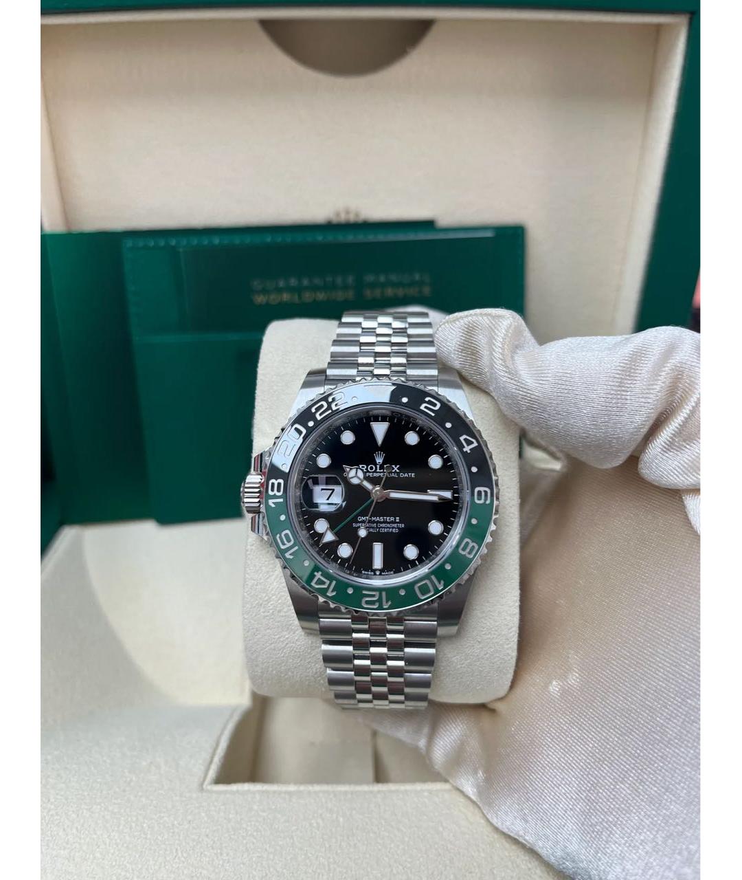 ROLEX Черные часы, фото 4