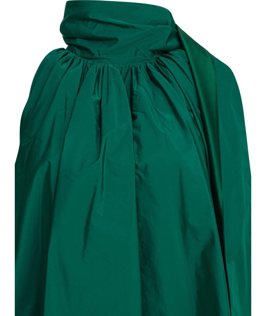 MAX MARA Зеленые полиэстеровое коктейльное платье, фото 2
