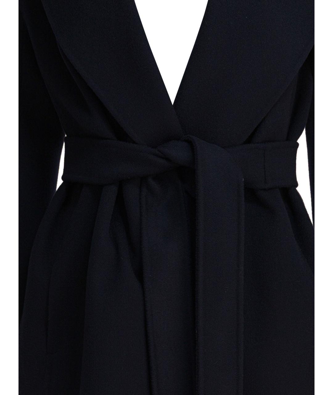 'S MAX MARA Синее шерстяное пальто, фото 3