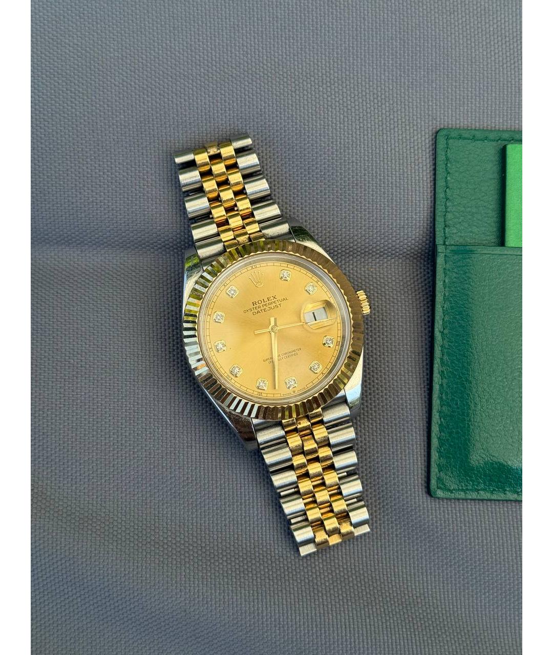 ROLEX Золотые часы из желтого золота, фото 7