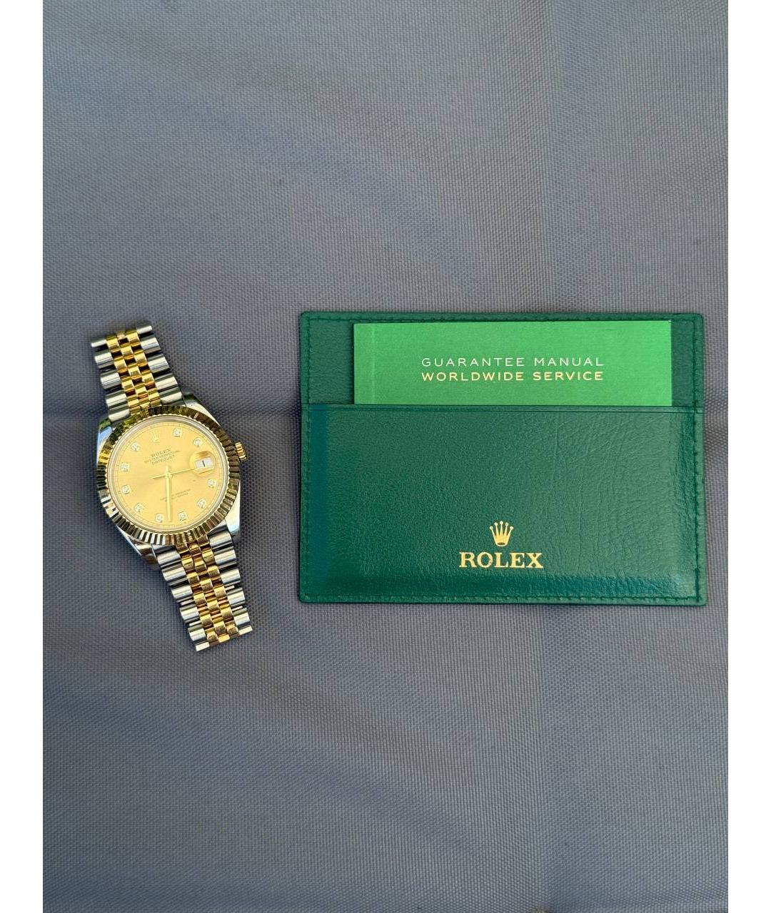 ROLEX Золотые часы из желтого золота, фото 4