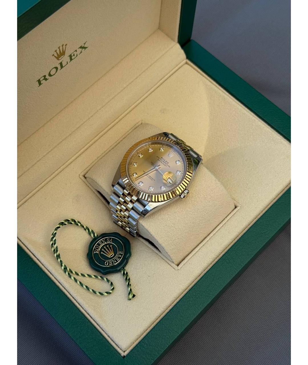 ROLEX Золотые часы из желтого золота, фото 5