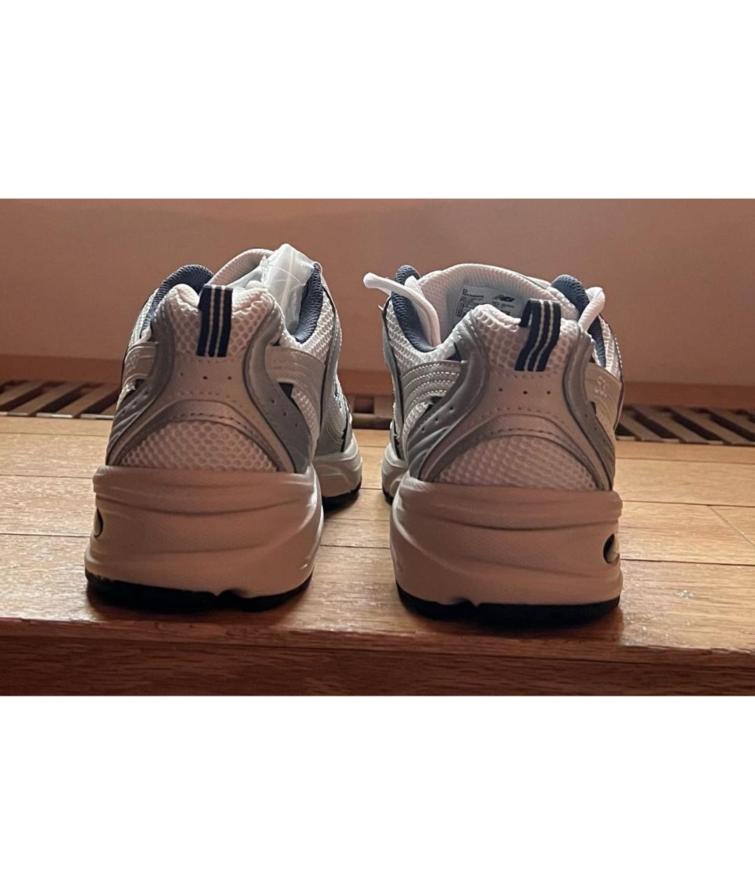 NEW BALANCE Серебряные низкие кроссовки / кеды, фото 4