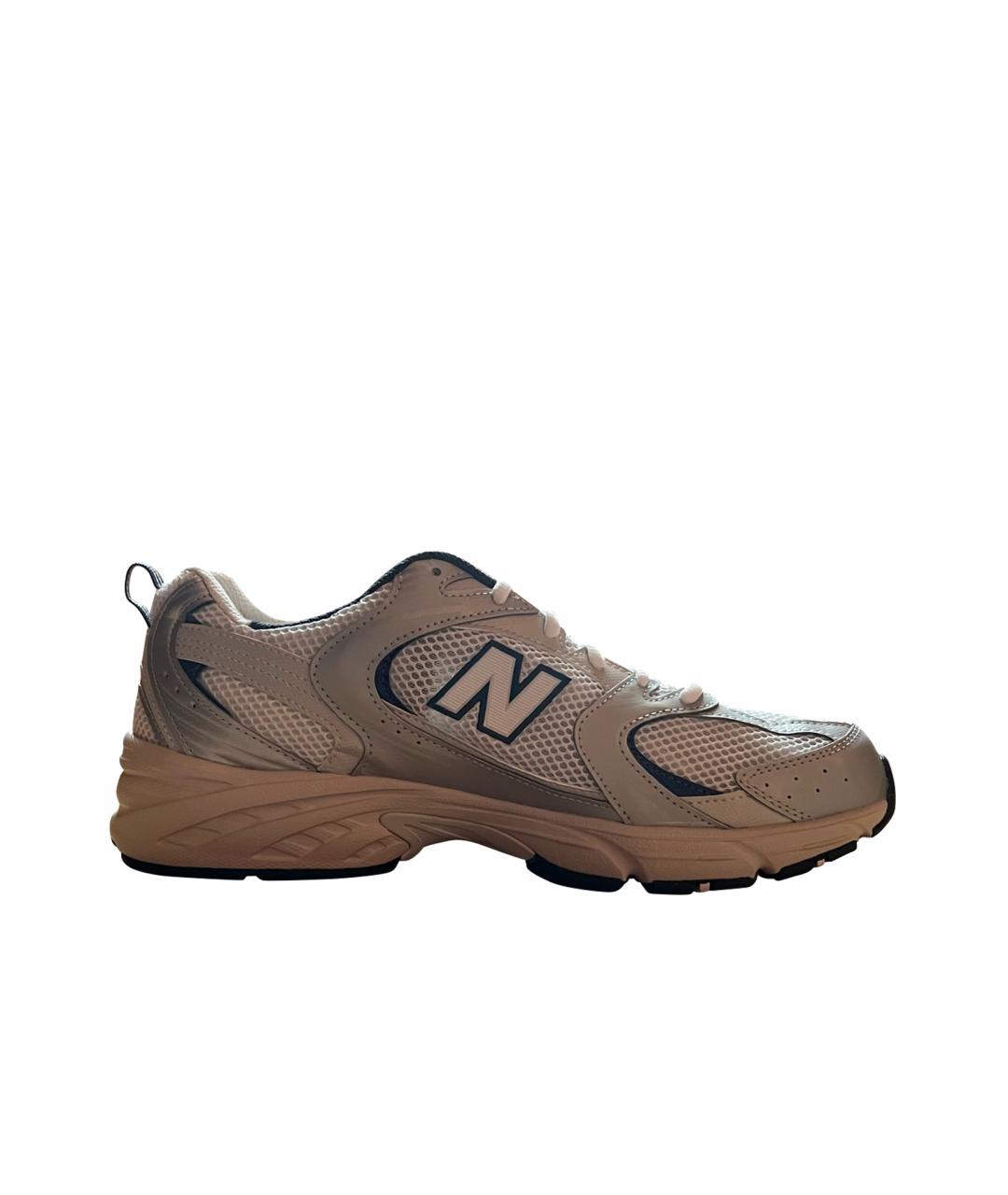 NEW BALANCE Серебряные низкие кроссовки / кеды, фото 1