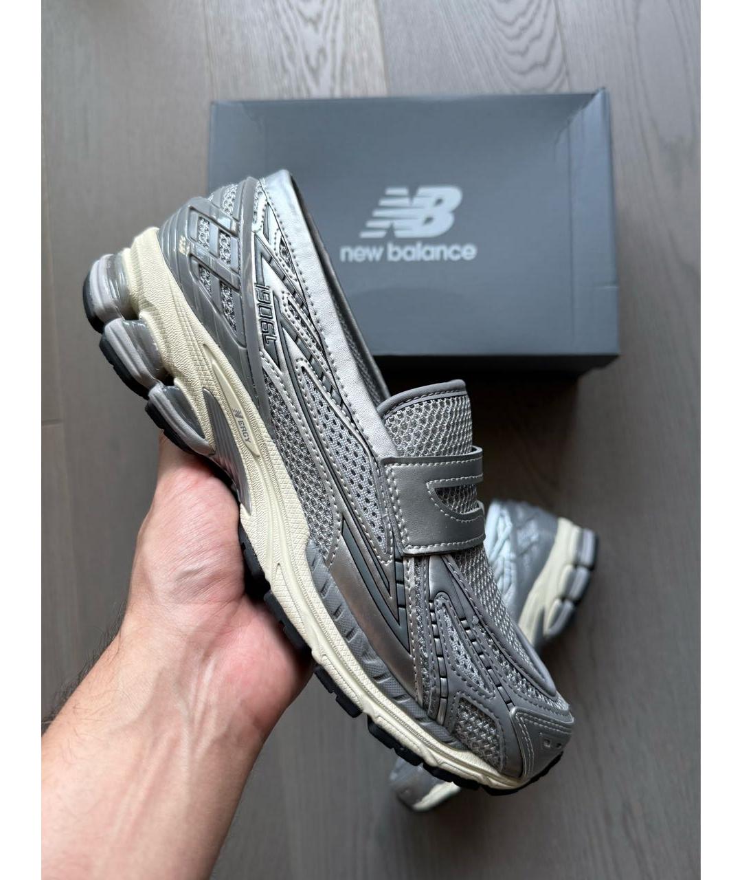 NEW BALANCE Серые лоферы, фото 6