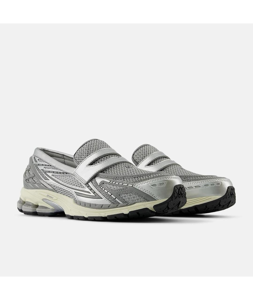 NEW BALANCE Серые лоферы, фото 2