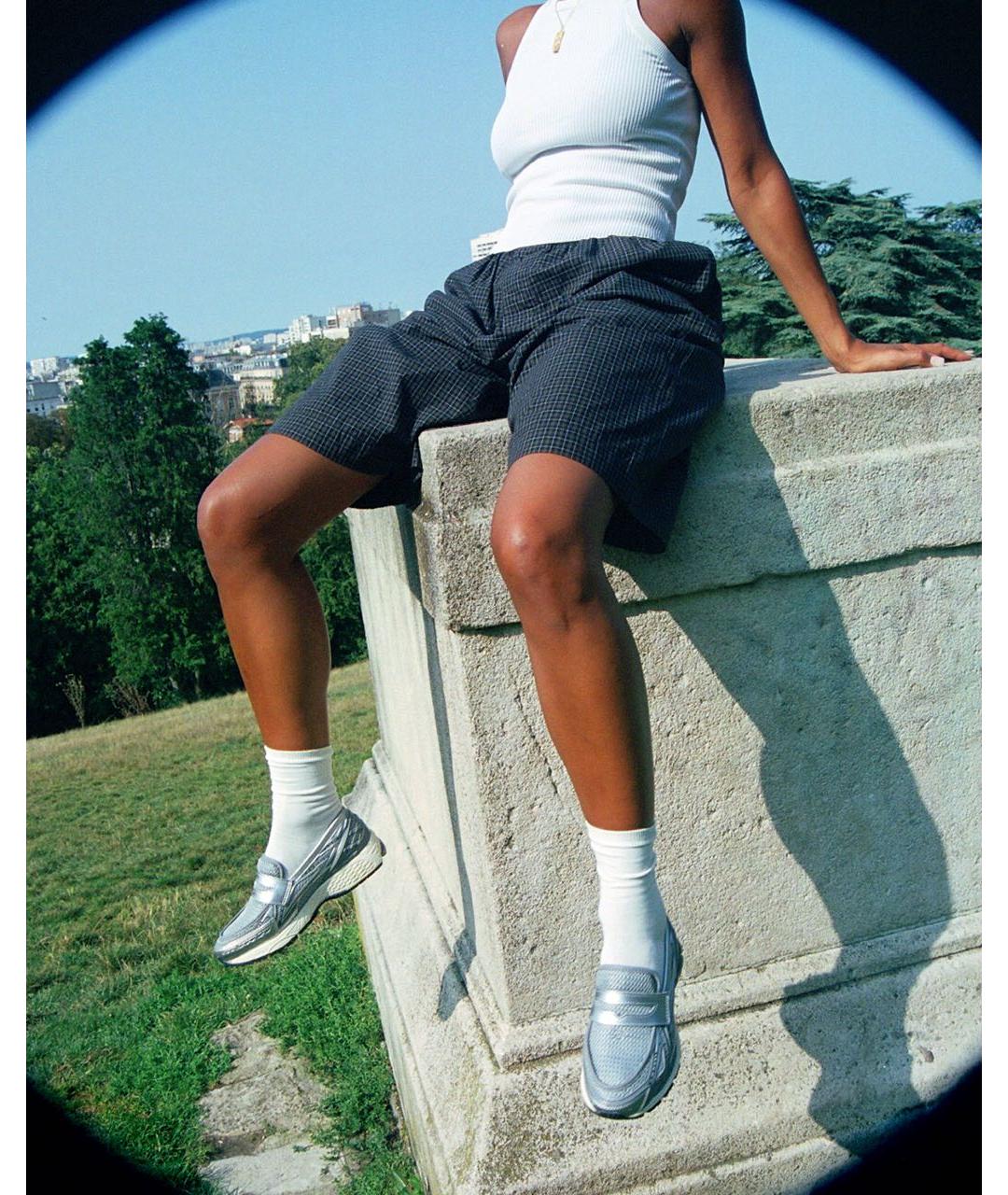 NEW BALANCE Серые лоферы, фото 8