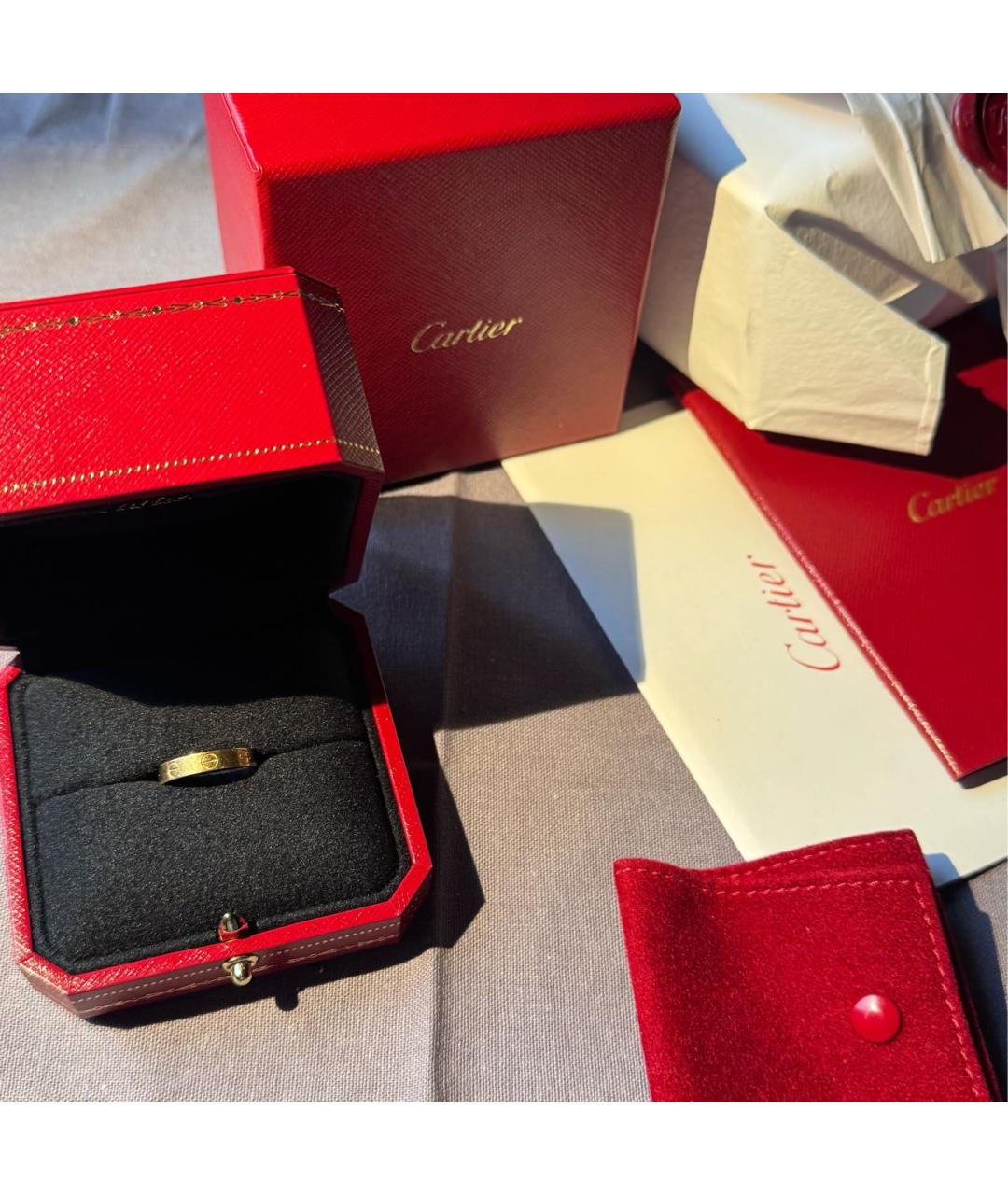 CARTIER Золотое кольцо из желтого золота, фото 4